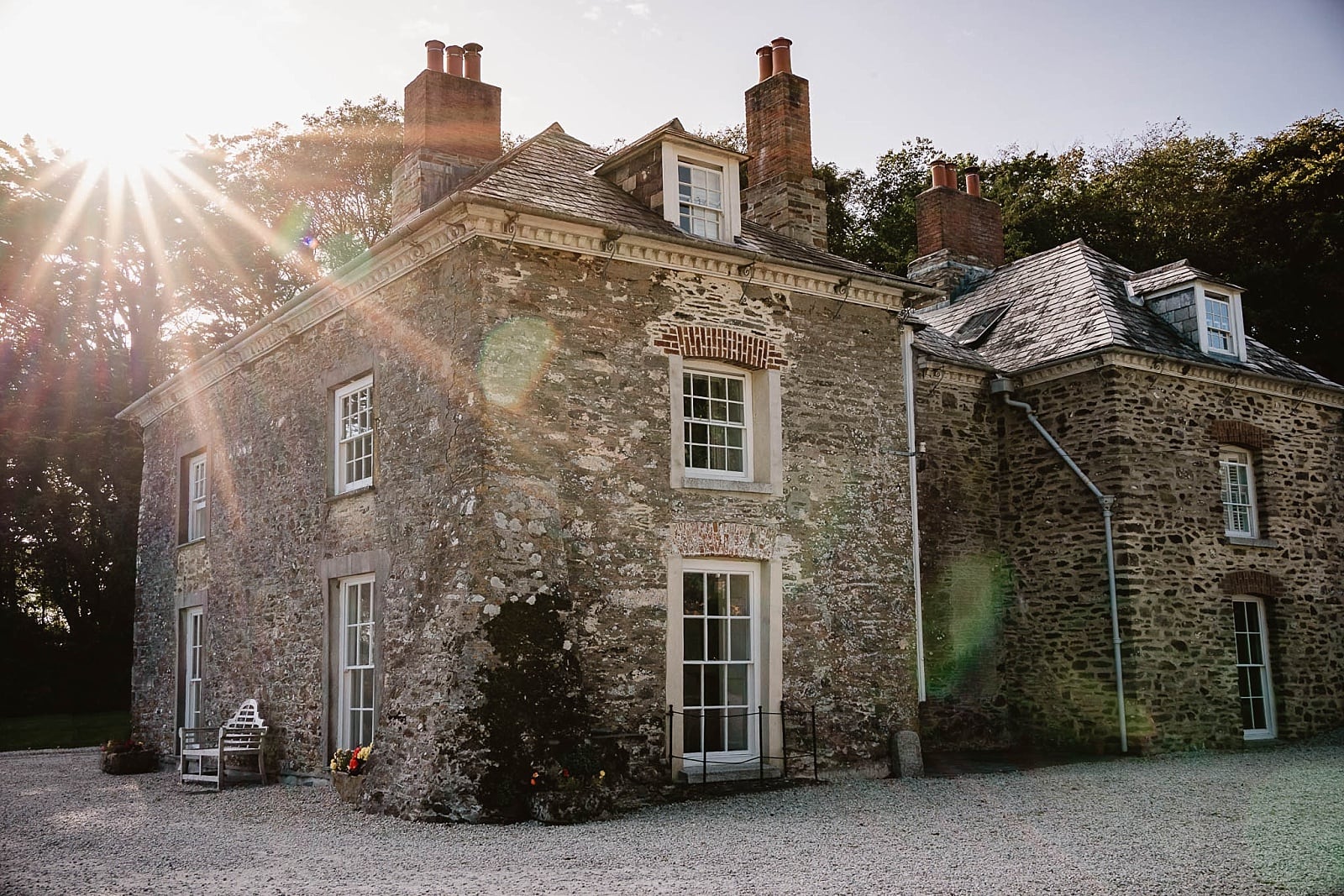 Tredudwell Manor Wedding Venue's Main House